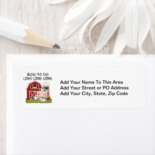 Lees 'til de Koeien naar huis komen Etiket (Insitu)