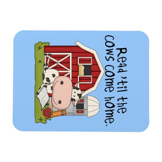 Lees 'til de Koeien naar huis komen Magneet (Horizontaal)