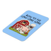 Lees 'til de Koeien naar huis komen Magneet (Linkerzijde)