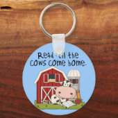 Lees 'til de Koeien naar huis komen Sleutelhanger (Voorkant)