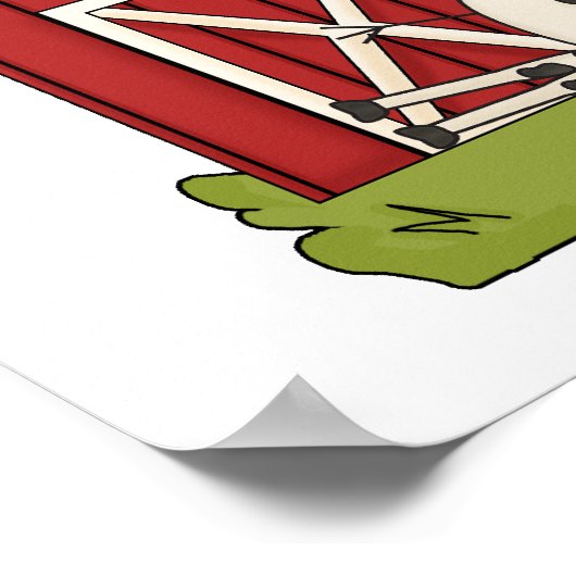 Lees 'totdat de Koeien thuiskomen Poster (Hoek)