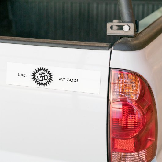 Lees tussen de regels bumpersticker (Op Truck)