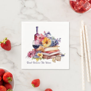 Lees Tussen de Wijn Boek Liefhebber, Boek Club Servet