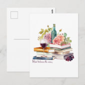 Lees Tussen de Wijn Briefkaart (Voorkant / Achterkant)