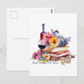 Lees Tussen de Wijn door Briefkaart (Voorkant / Achterkant)