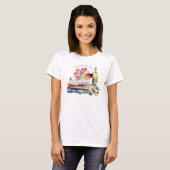 Lees tussen de wijn door t-shirt (Voorkant volledig)