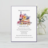 Lees tussen de wijnen, boekenclub kaart (Staand voorkant)