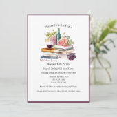 Lees tussen de wijnen, boekenclub kaart (Staand voorkant)