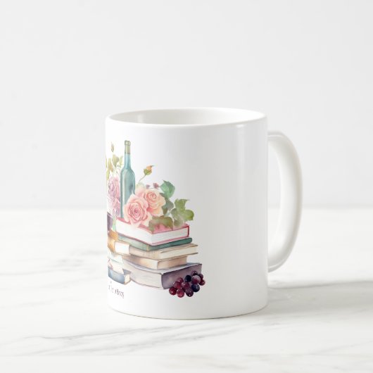 Lees tussen de wijnen koffiemok (Voorkant rechts)