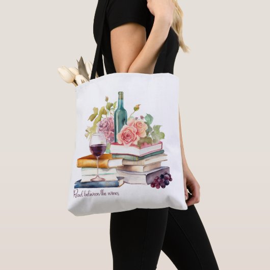 Lees tussen de wijnen tote bag (Dichtbij)