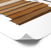 Lees tussen de Wijnen Wall Art Poster (Hoek)