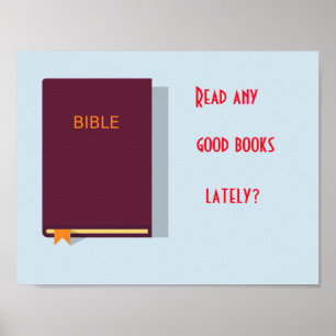 Lees uw bijbel poster