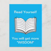 Lees uw eigen Inspirerend prijsopgave Briefkaart (Voorkant)