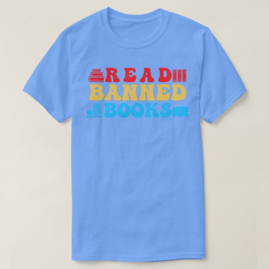 Lees verboden boeken 38 t-shirt (Design voorkant)