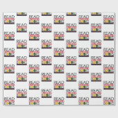 Lees verboden boeken deze kerst cadeaupapier (Vlak)