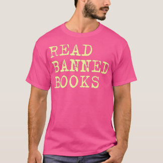 Lees verboden boeken , ik lees verboden boeken -  t-shirt