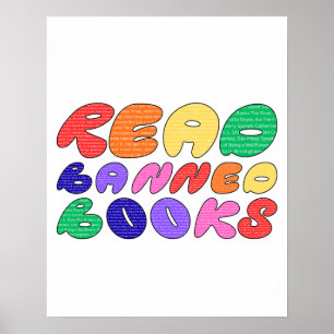 Lees Verboden Boeken Poster