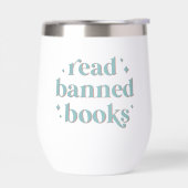 Lees verboden boeken Retro belettering (Links)