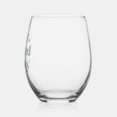 Lees verboden boeken Retro belettering gepersonali Wijnglas Zonder Voet (Links)