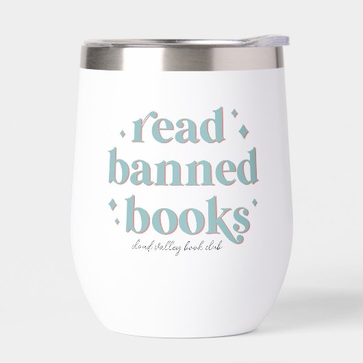 Lees Verboden Boeken Retro Lettertype Gepersonalis (Links)