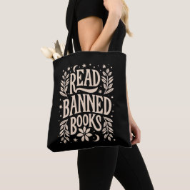 Lees verboden boeken tote bag