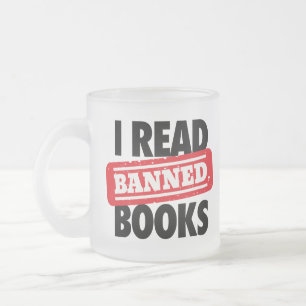 Lees Verboden Boeken Vooraf ingevroren Mok