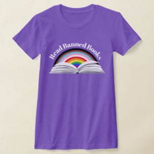 Lees Verboden Boeken Voortgangsprijs T-shirt