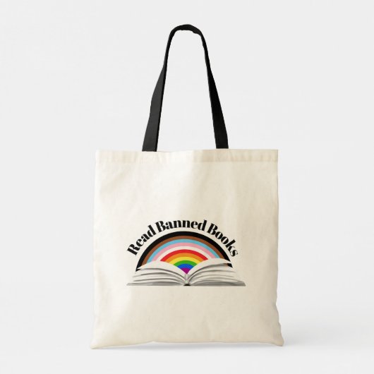 Lees Verboden Boeken Voortgangsprijs Tote Bag (Achterkant)