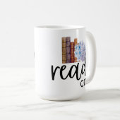 Lees verder (met Hydrangeas) Koffiemok (Voorkant rechts)