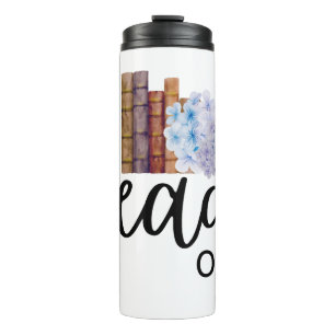 Lees verder (met Hydrangeas) Thermosbeker