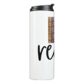 Lees verder (met Hydrangeas) Thermosbeker (Gedraaid links)