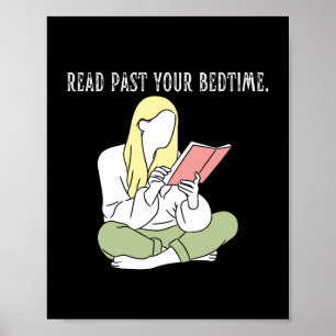 Lees voorbij je bedtijd poster