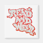 Lees ze en Weep. Magneet (Voorkant)