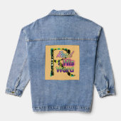 Lees zijn woord denim jacket (Achterkant)
