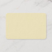 Leesbaar trendy plain eenvoudige minimalistisch ge visitekaartje (Achterkant)