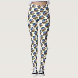 Leesbibliotheek boekenstack Librarian Bibliophile Leggings