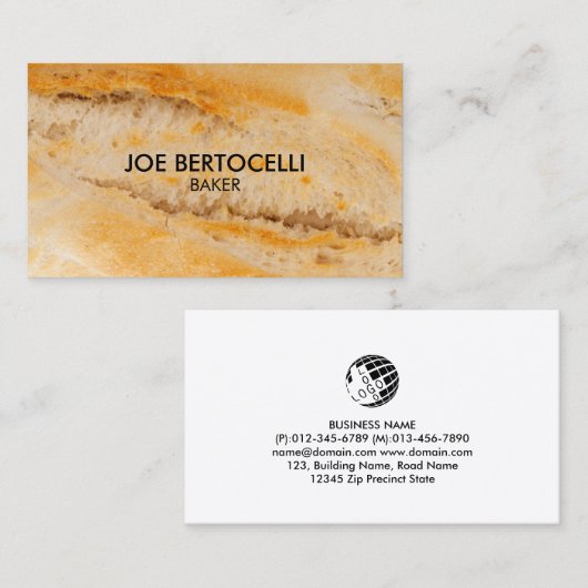  leesblok visitekaartje (Voorkant / Achterkant)