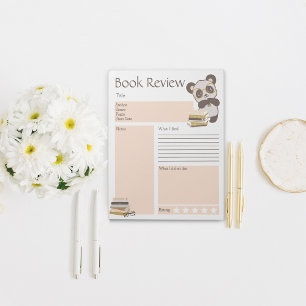 Leesboek Club School Kinder Notitieblok