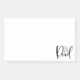 Leesboek Lover Post-it Opmerkingen Post-it® Notes