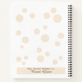 Leesboek recensie notitieboek  (Achterkant)