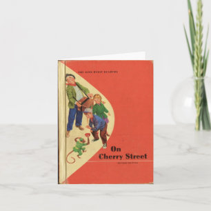 leesboek uit de jaren '50 (notitiekaart) kaart