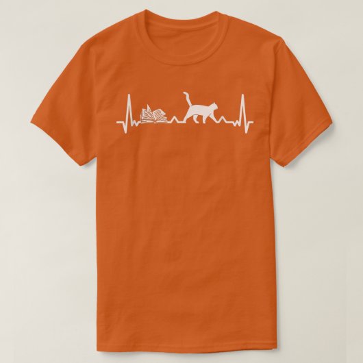 Leesboek van hittebekkenboek t-shirt (Design voorkant)