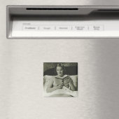 Leesboek vrouw magneet (Insitu (Vaatwasser))