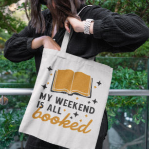Leesboeken Hobby Pun Tote Bag