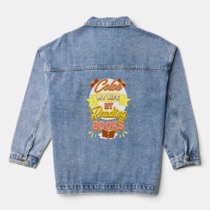 Leesboeken leest Club Librarian Library Denim Jacket