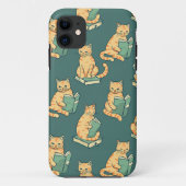 Leesboeken voor katten Case-Mate iPhone case (Achterkant)