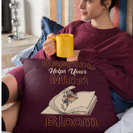  leesboeken Wilde bloemen Kussen