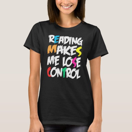 Leesboekjes Lose Control T-shirt (Voorkant)