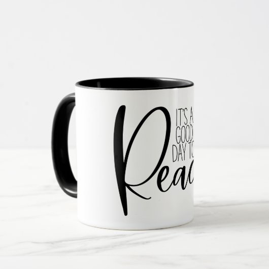 Leesboekoverloop Mok (Voorkant links)