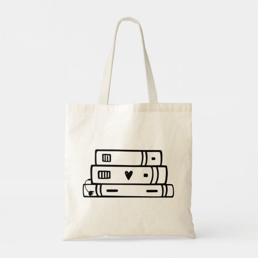 Leesboekoverloop Tote Bag (Achterkant)